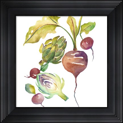 Framed Harvest Medley VI Print
