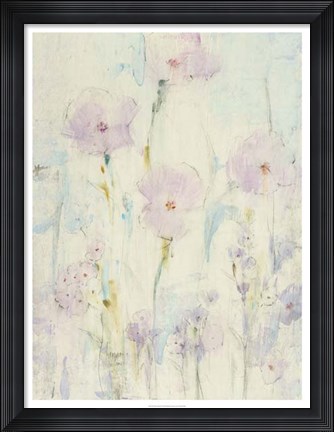Framed Lilac Floral II Print