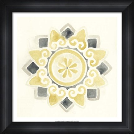 Framed Modern Medallions I Print