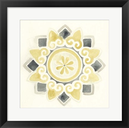 Framed Modern Medallions I Print