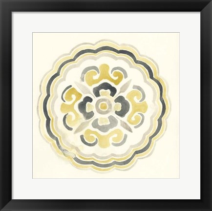 Framed Modern Medallions II Print