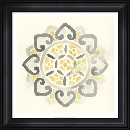Framed Modern Medallions IV Print