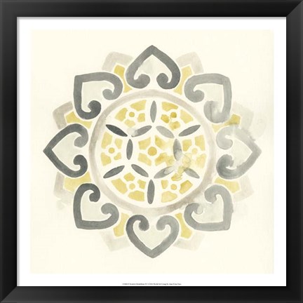 Framed Modern Medallions IV Print