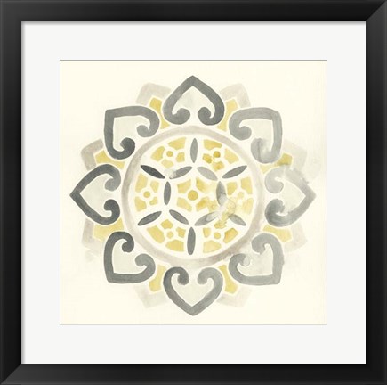 Framed Modern Medallions IV Print