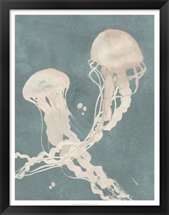 Framed Jellyfish Dance II Print