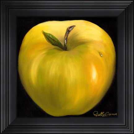 Framed Yellow Apple Print