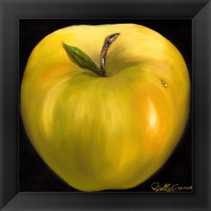 Framed Yellow Apple Print