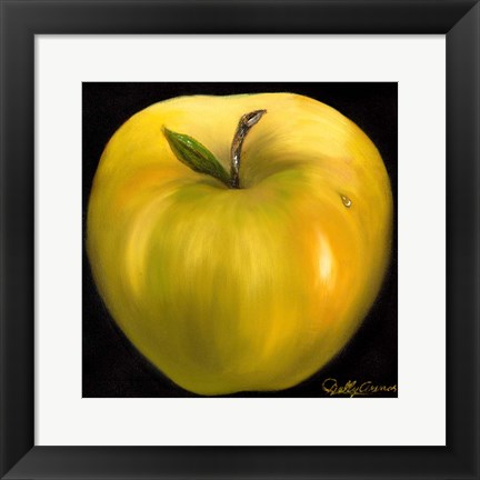 Framed Yellow Apple Print