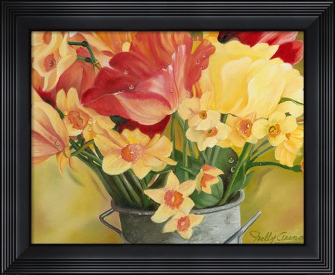Framed Primavera I Print