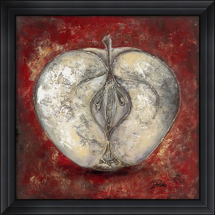 Framed Manzana Roja Print