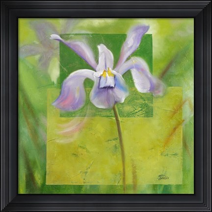 Framed Cool Garden III Print