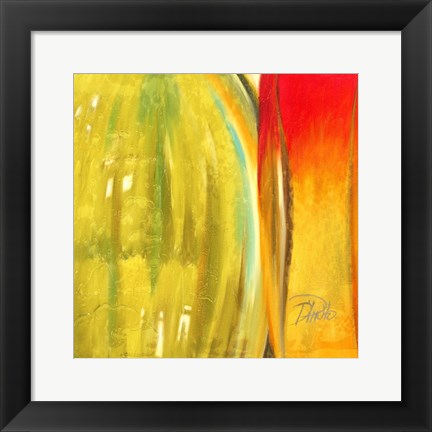 Framed Color Glass II Print