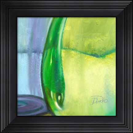 Framed Color Glass VII Print