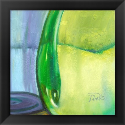 Framed Color Glass VII Print