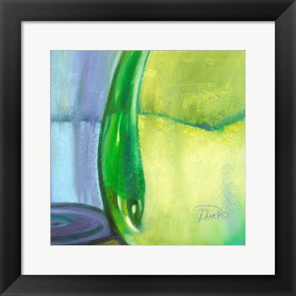 Framed Color Glass VII Print