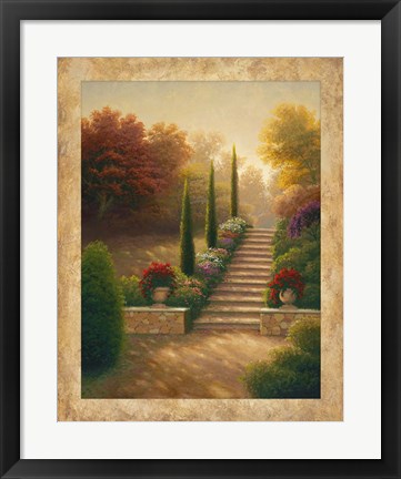 Framed Viola Gardens Print