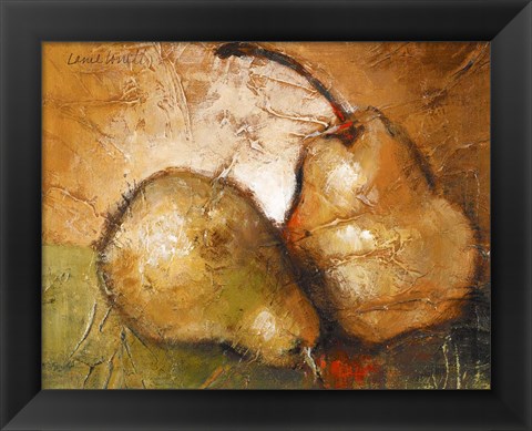 Framed Pear Study II Print