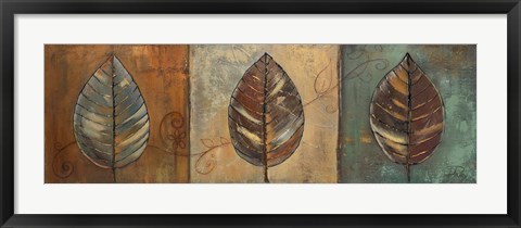 Framed New Leaf Panel II Print