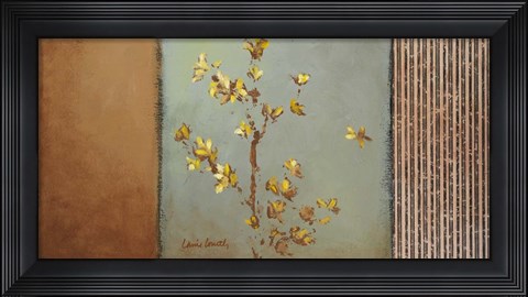 Framed Sun-Kissed Branches I Print