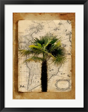 Framed America II Print