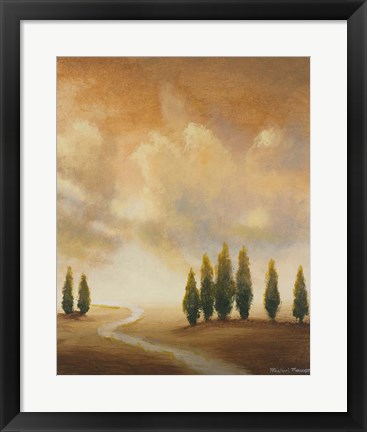 Framed Open Sky I Print