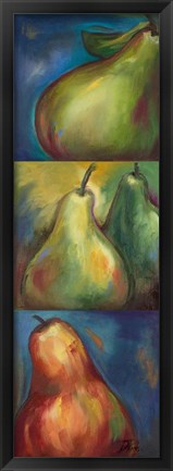 Framed Pears 3 in 1 I Print