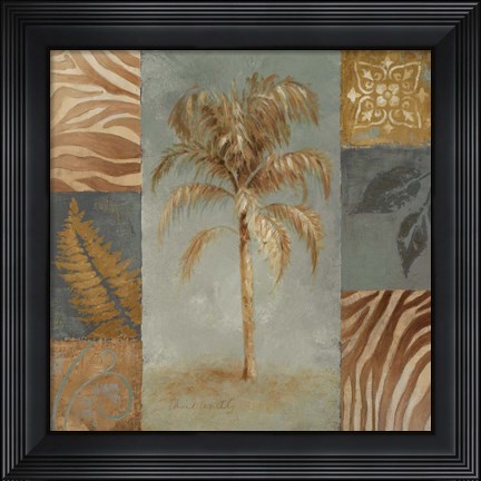 Framed Island Paradise I Print