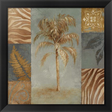 Framed Island Paradise I Print