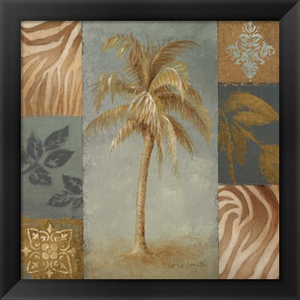 Framed Island Paradise II Print