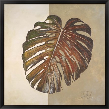 Framed Two Tone Balazo I Print
