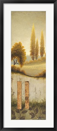 Framed Beyond the Village Print