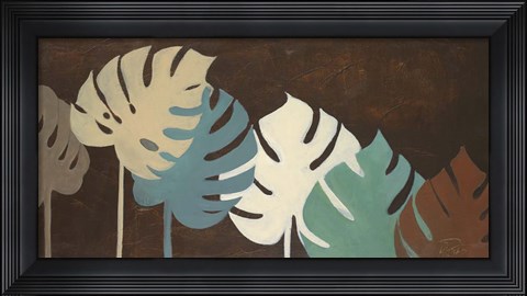 Framed My Fashion Leaves II Print