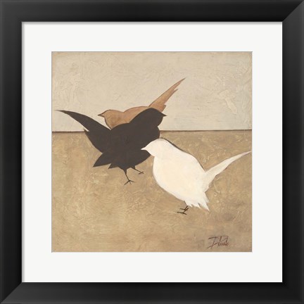 Framed Birdies I Print