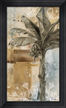 Framed Palm &amp; Ornament II Print