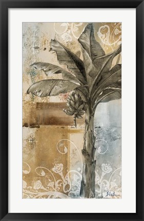 Framed Palm &amp; Ornament II Print