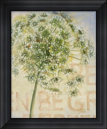 Framed Be Green I Print