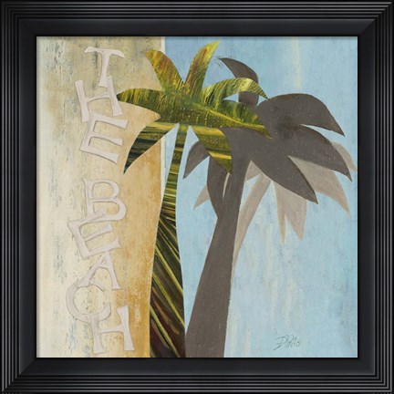 Framed Beach Print
