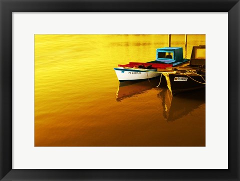 Framed Boat I Print