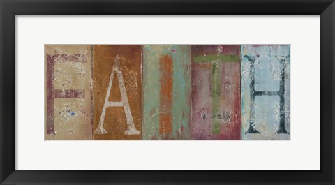 Framed FAITH Print