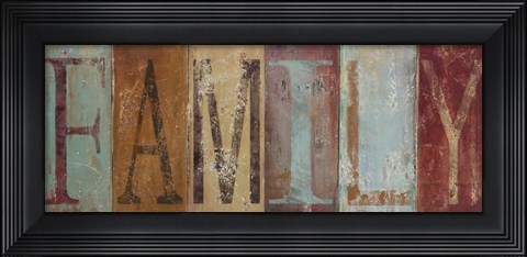 Framed FAMILY Print