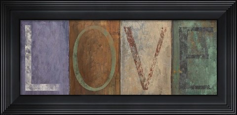 Framed LOVE Print