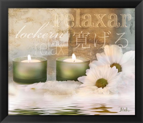 Framed Relaxation I Print