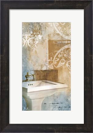 Framed Bathroom &amp; Ornaments II Print