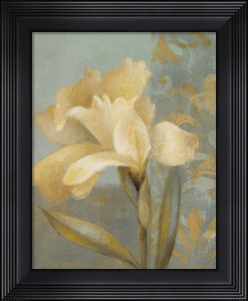 Framed Teal Radiance II Print