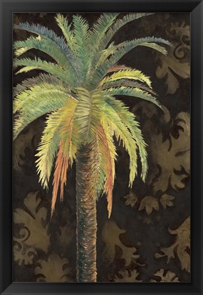 Framed Palms II Print