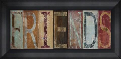 Framed FRIENDS Print
