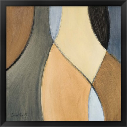 Framed Coalescence, Earthtones I Print