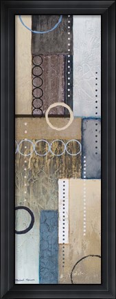 Framed Colors of Rain I Print