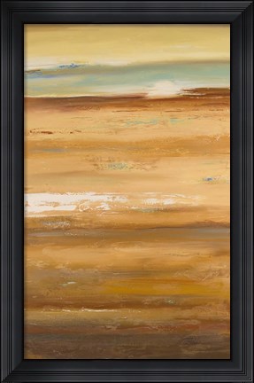Framed Sunrise Panel I Print