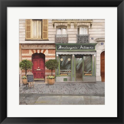 Framed French Store I Print